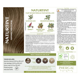 Naturtint 7N Hazelnut Blonde plant-based ingredients suggest healthier-feeling hair