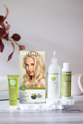 Naturtint’s ammonia-free formula delivers gentle color at home.