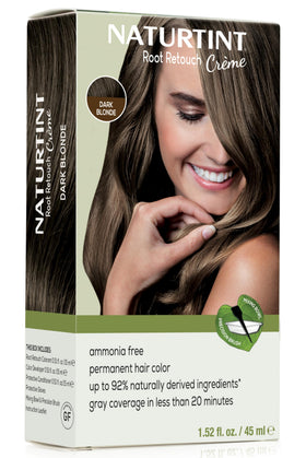 Naturtint Dark Blonde Root Retouch Cream packaging for at-home touch-ups.