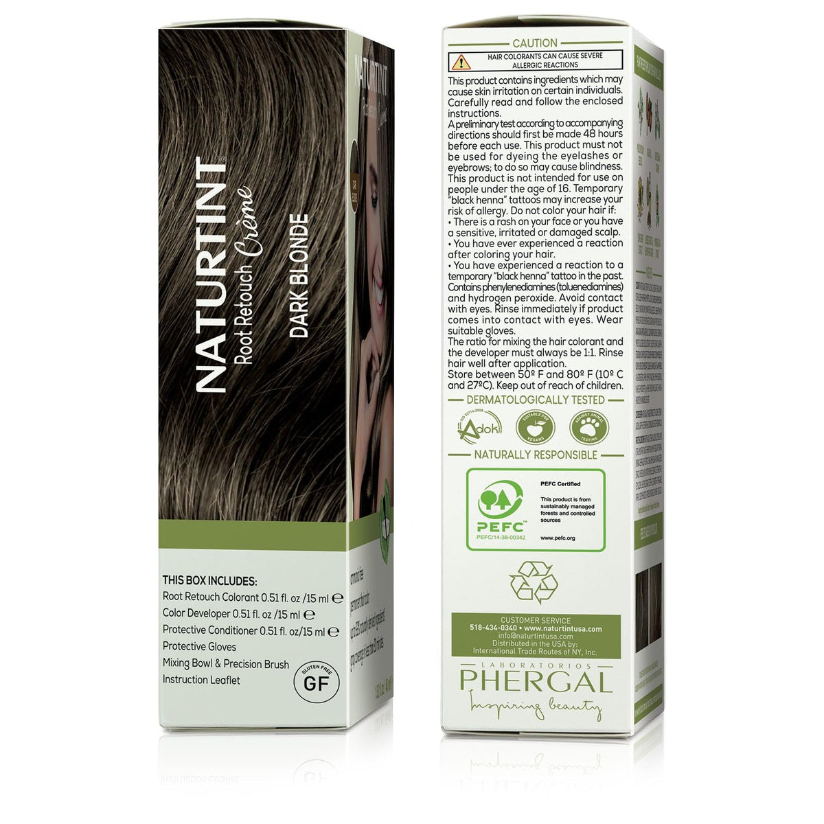 Naturtint formula is fragrance-free and ammonia-free for sensitive scalps.