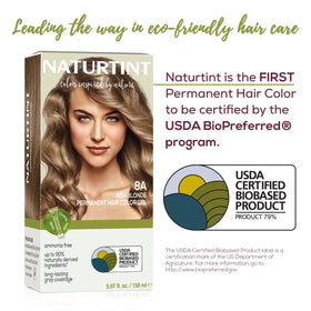 Naturtint mess-free application demonstrates a cleaner at-home coloring experience.