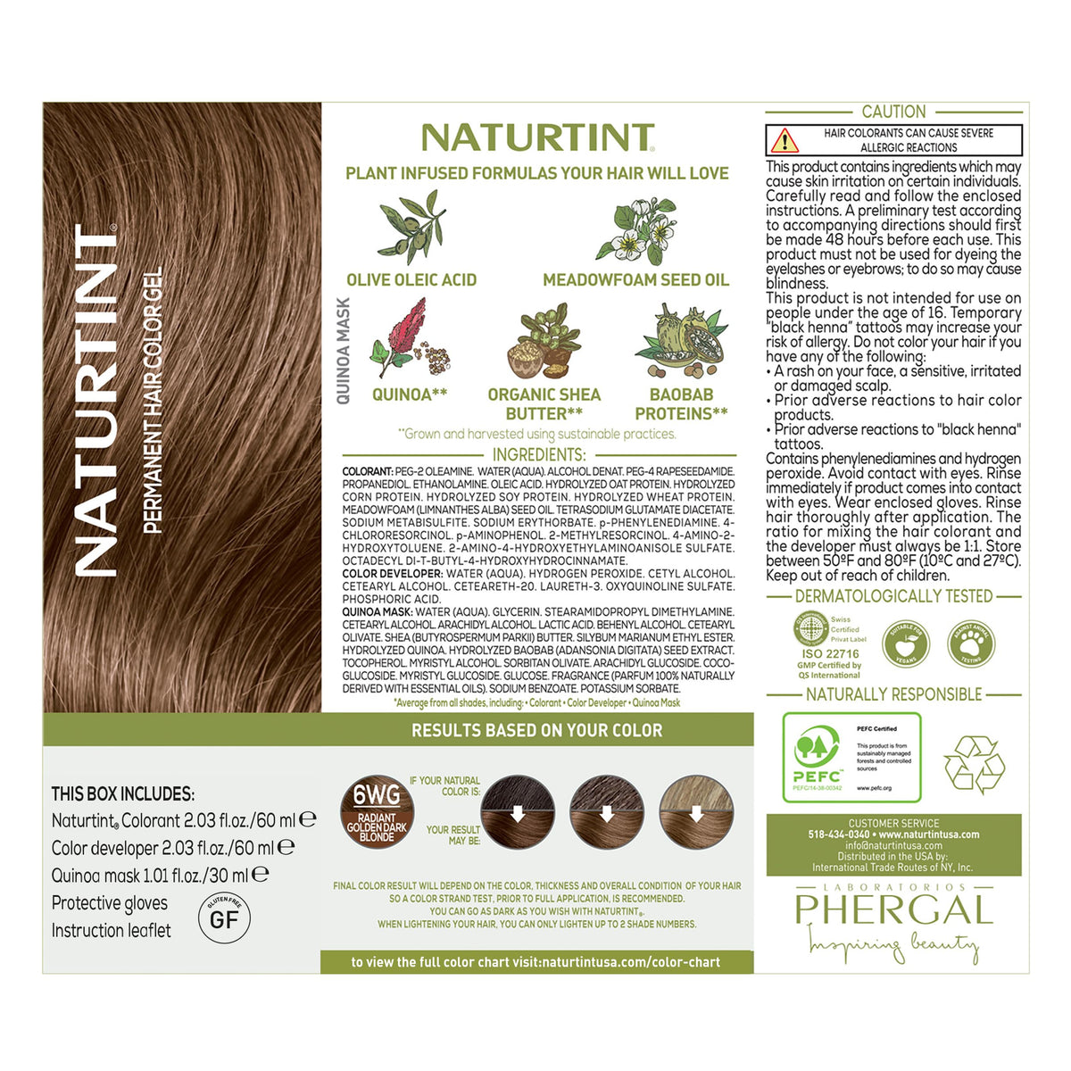Naturtint vegan cruelty-free badge highlights ethical hair color choice.