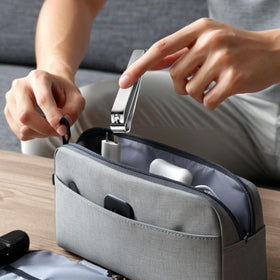 Natzerat portable travel nail clipper fits compactly in a bag