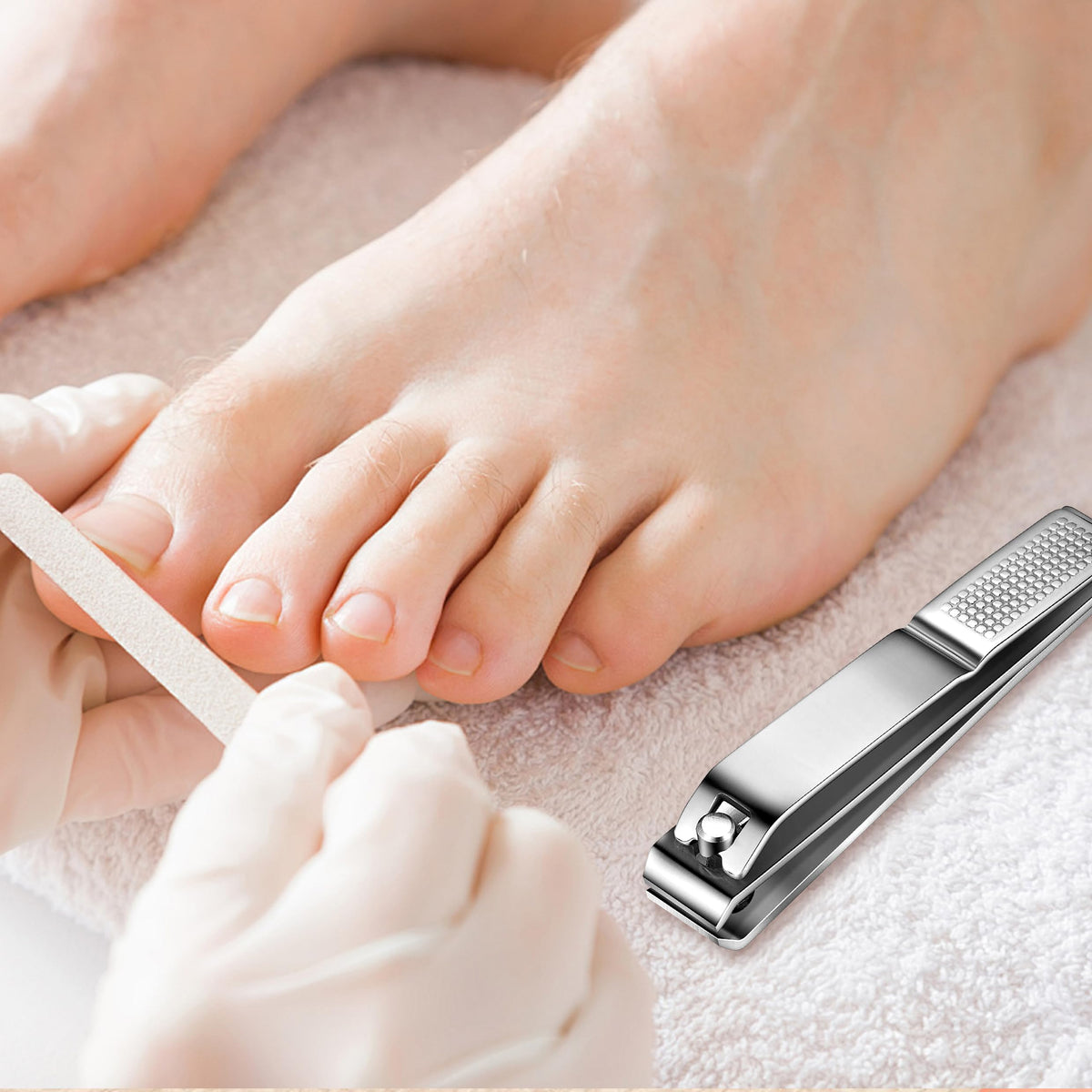 Natzerat straight-edge clipper designed to handle thick nails confidently
