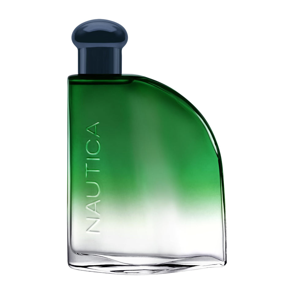 Nautica Color Green bottle with ginger top-note for daily freshness