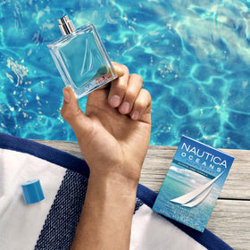 Nautica Oceans Pacific Coast ingredients visual highlights Apple and Amberwood.