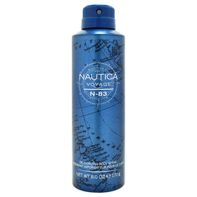 Nautica Voyage N-83 Deo bottle front view for everyday freshness.