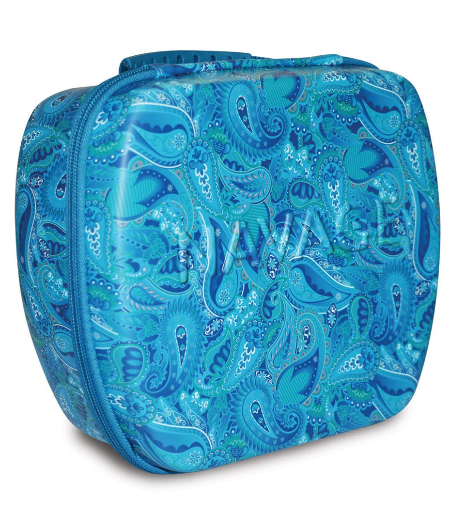 Navage Paisley travel case exterior protects your nasal care gear on trips.