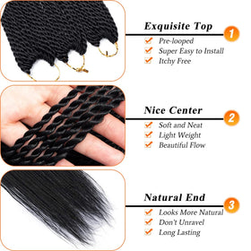 NAYOO 8-pack bundle demonstrates full-head potential with 6–8 packs recommended.