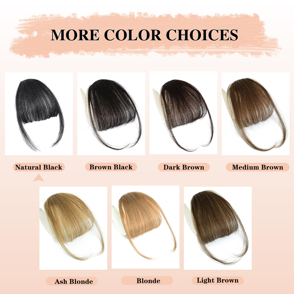 NAYOO bangs color-variation options help match your shade.