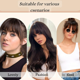 NAYOO light brown color matches natural shades for versatile styling