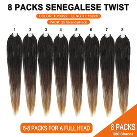 NAYOO eight-pack bundle with generous strand count.