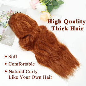 NAYOO heat-resistant synthetic fiber for smooth styling.