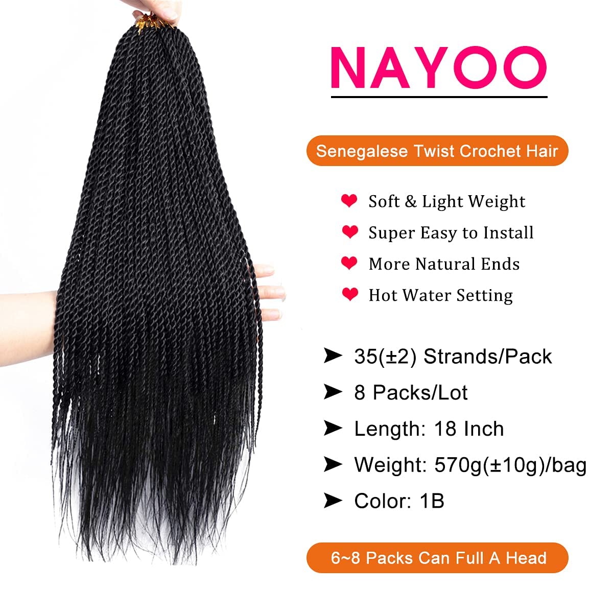 NAYOO hot-water-setting demo shows curling ends for versatile looks.