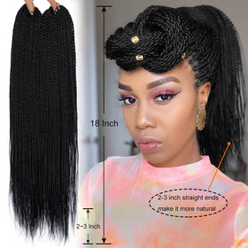 NAYOO lightweight fiber hair supports comfortable wear all day.