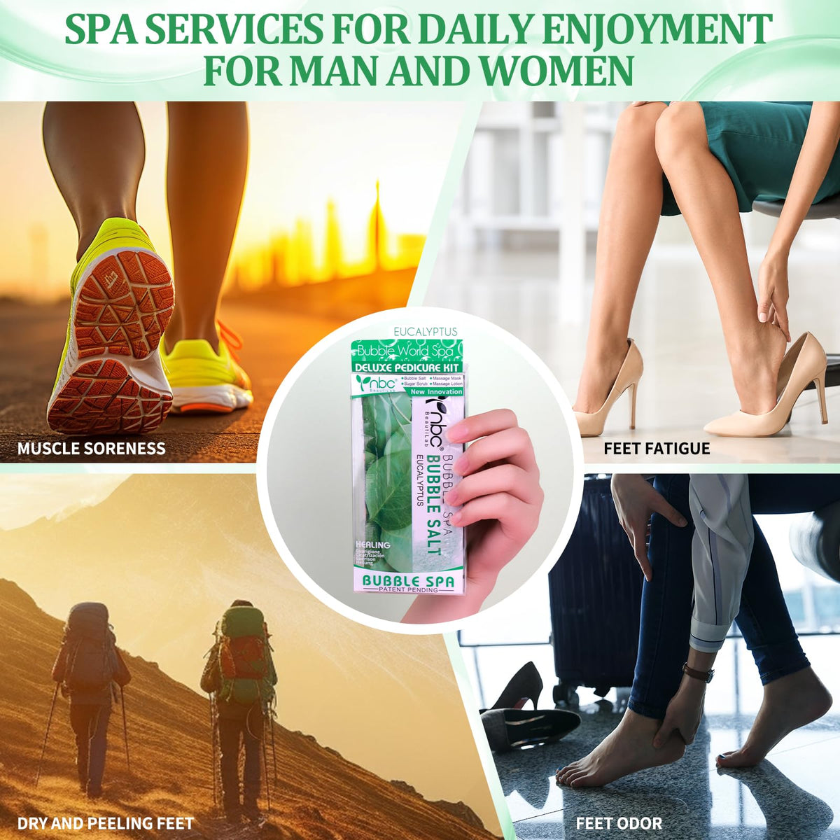 NBC BeautiLab foot care for dry feet with natural ingredients