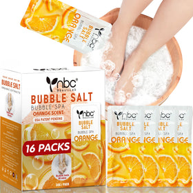 nbc BeautiLab pedicure foot soak 16-pack box for at-home spa session