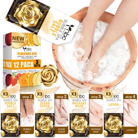 nbc BeautiLab Bubble Salt for a refreshing foot soak and skin softening.