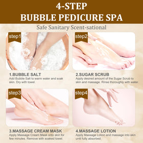 nbc BeautiLab Dry feet care kit for smooth, comfortable feet.