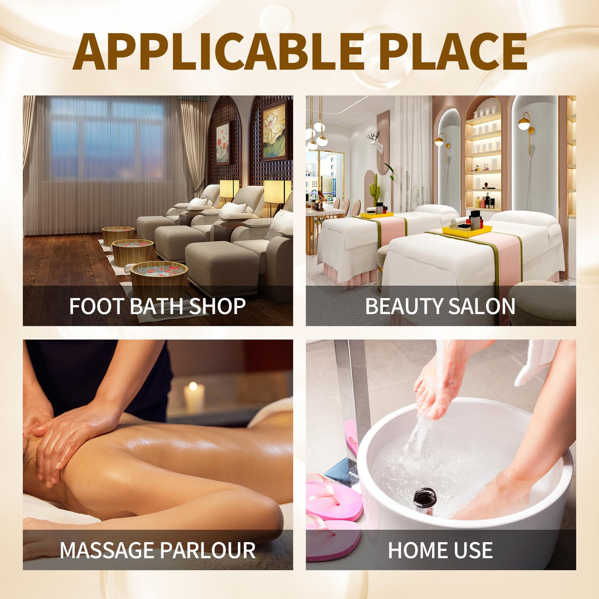 nbc BeautiLab Individually packaged foot care for clean, travel-friendly use.