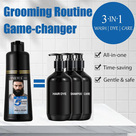 NCEPROHR argan oil and noni nourish facial hair during coloring