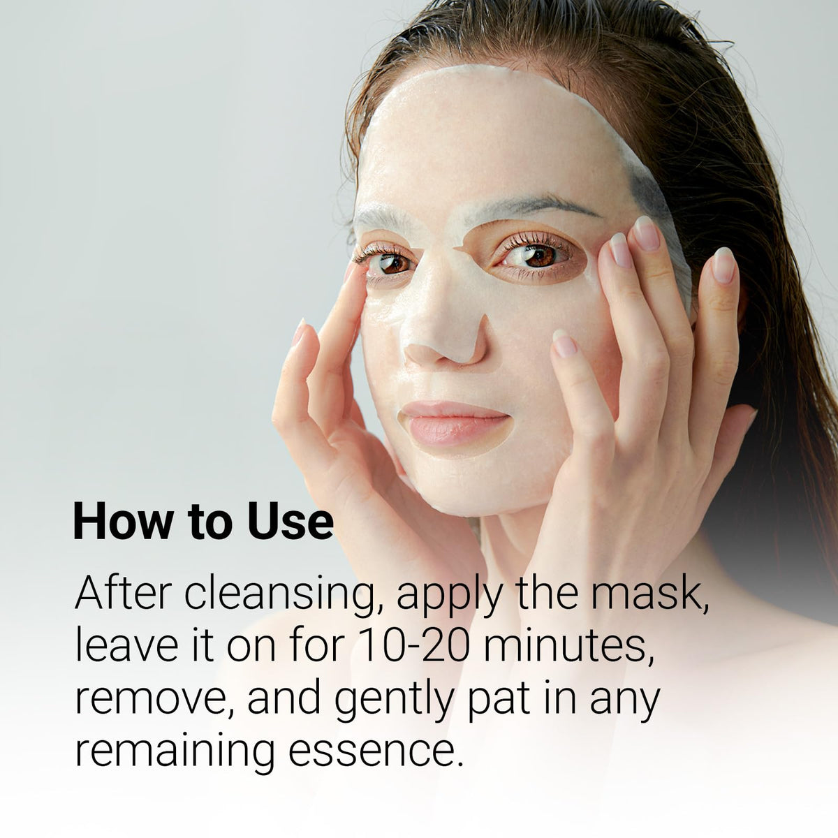 NEAF NEAF Soothing Calm Mask after Yulmu Scrub scene promotes balanced moisture.