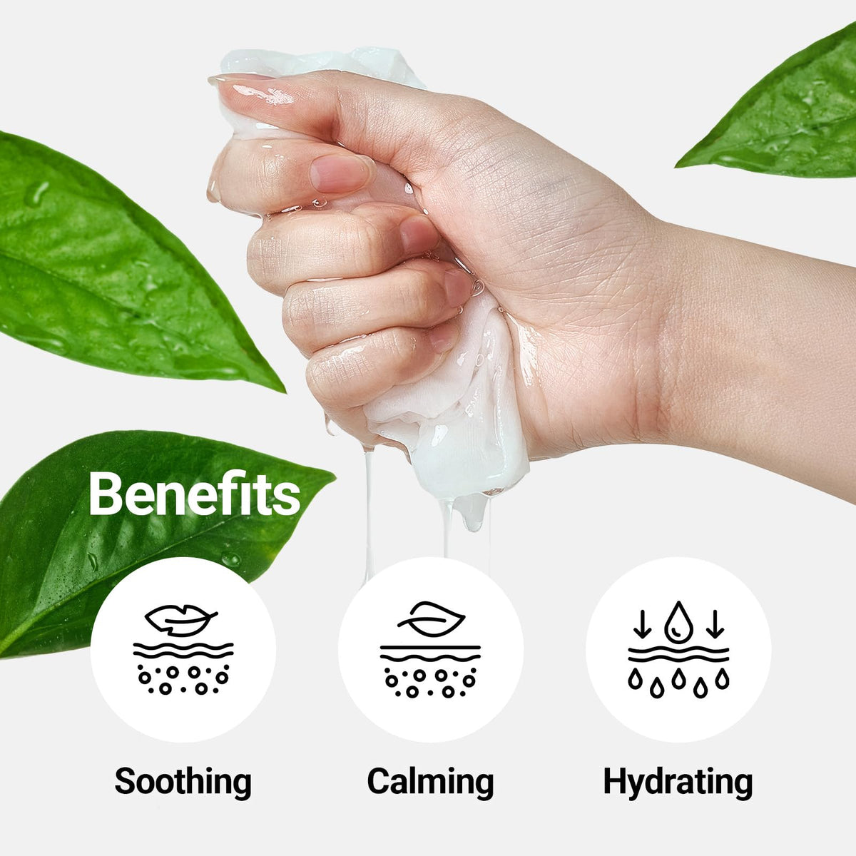 NEAF NEAF Soothing Calm Mask hydrates for a luminous complexion.