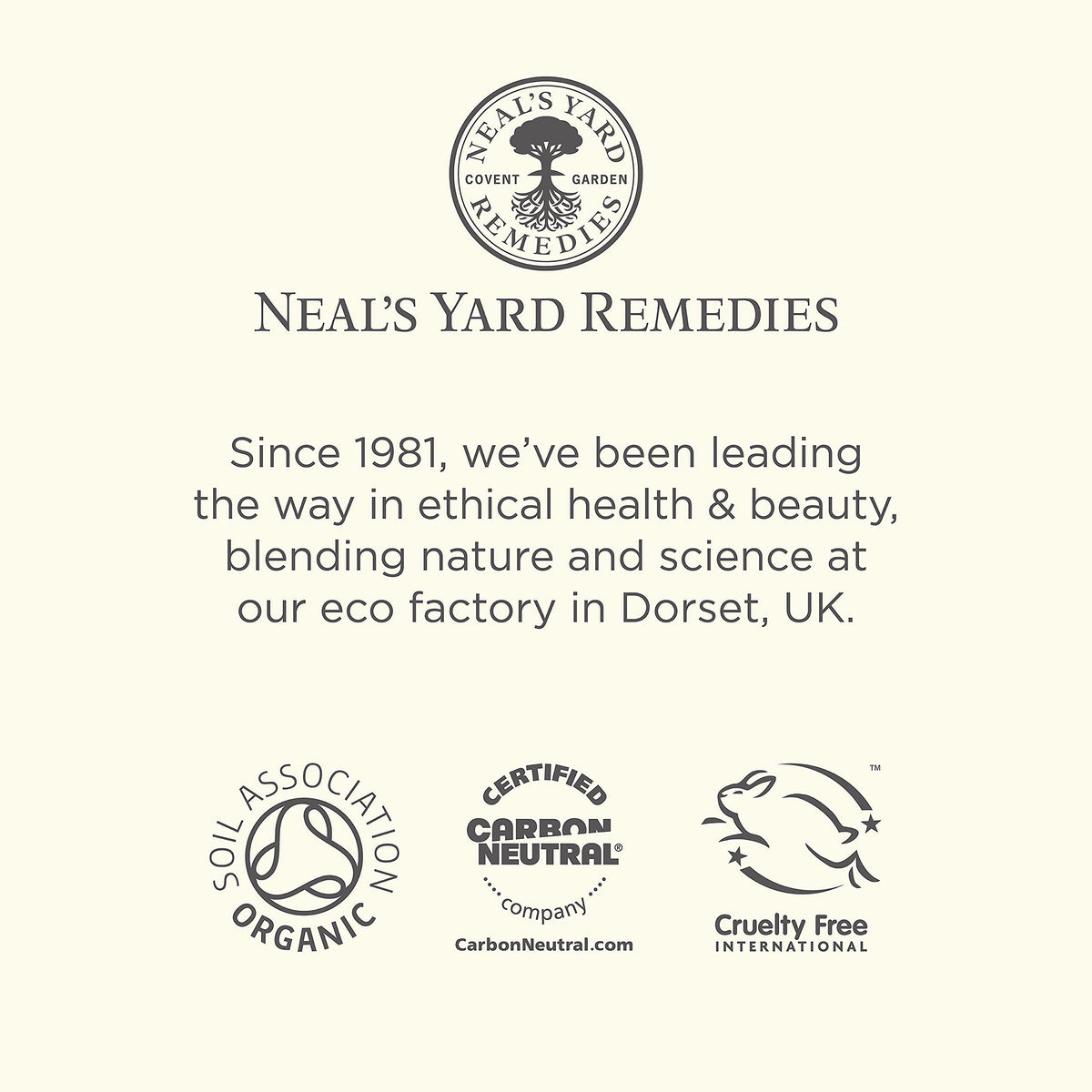 Application of Neal's Yard Remedies balm during a cleansing routine