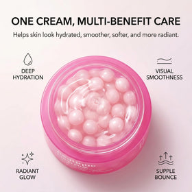 Neatique PDRN Capsule Cream application captures firming and smooth skin appearance.