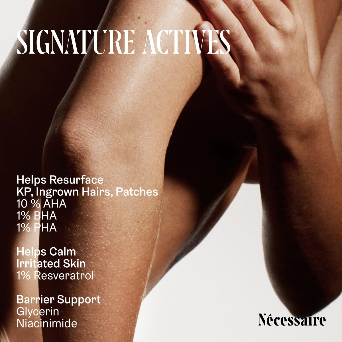 Nécessaire Body Peel eco-friendly French bio-resin packaging