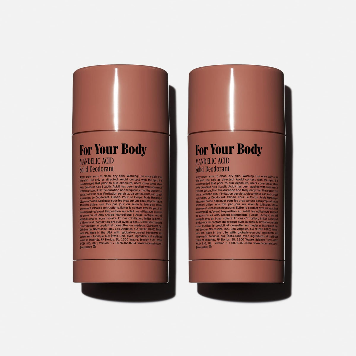 Nécessaire Olibanum cap close-up with sleek packaging design.