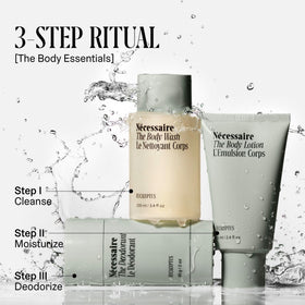 Nécessaire vegan cruelty-free ethos reflected in product and packaging choices.