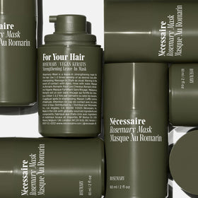 Nécessaire Rosemary Leave-In Mask packaging highlights color-safe formula.