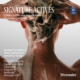 Nécessaire The Conditioner Mini fragrance-free label on packaging.