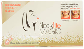 NeckTITE Magic instant neck lift 2-pack hero image for event-ready look.