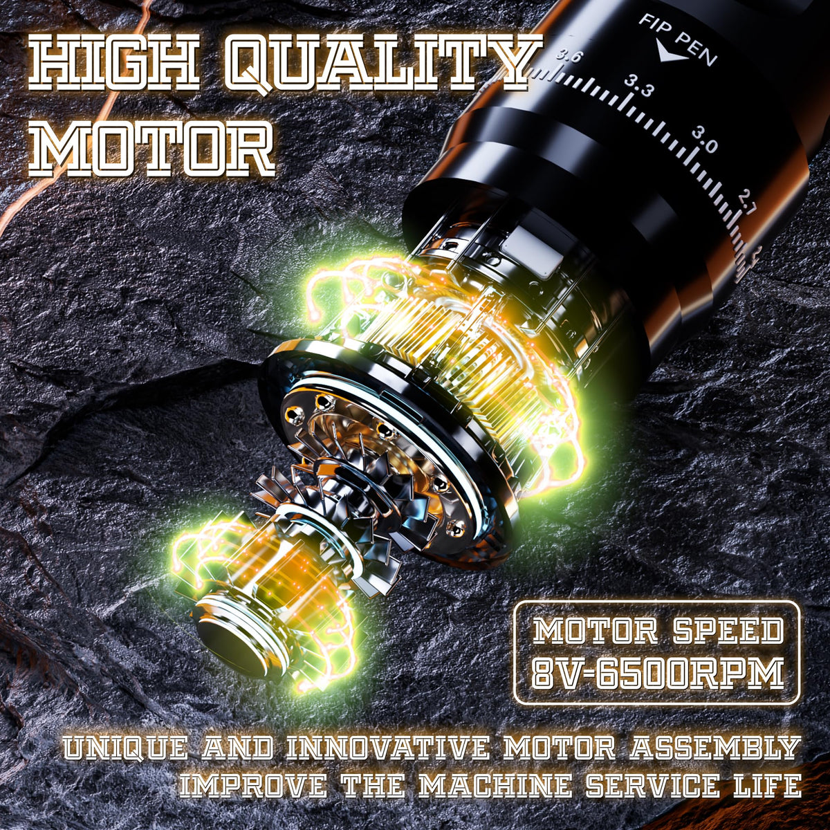NEDPAIN Pro LED display real-time voltage and battery readout improves control