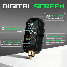 Neebol battery pack with LED display indicating voltage and status