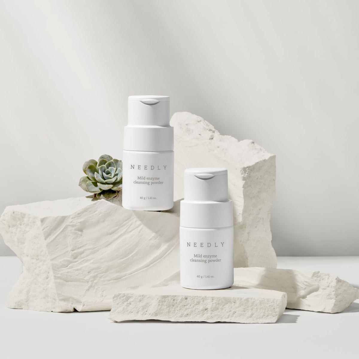 Needly with olive squalene highlight for balanced moisture after cleanse