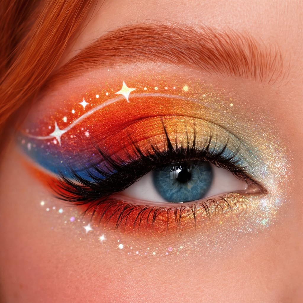 Nekoyanin Winx Bloom palette on vanity with makeup tools for daily routine.