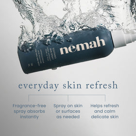 Nemah HOCl spray used by moms and kids during daily routines