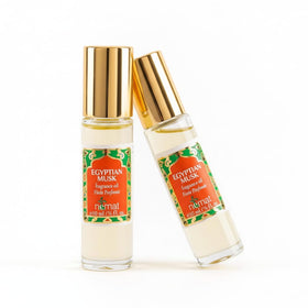 Nemat International Egyptian Musk Roll-On twin-pack 2x10ml for travel and daily use.