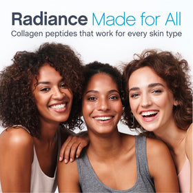 NeoCell Collagen Peptides Serum bottle with packaging highlights non-GMO formula.