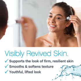 NeoCell Collagen Peptides Serum fine lines demo highlights targeted care.