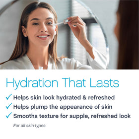 NeoCell Hyaluronic Acid Hydration Serum in the night routine for refreshed-feeling skin.