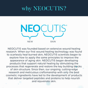 NEOCUTIS Neo Cleanse gel swirl in palm for easy application.