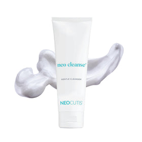 NEOCUTIS Neo Cleanse bottle front view, fragrance-free cleanser for dry or redness-prone skin.