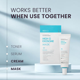 NEOGEN by DERMALOGY Exosome Cream packaging back showcases details