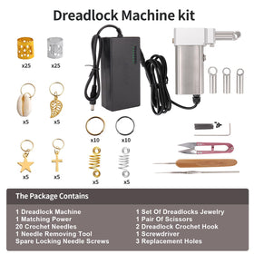 NeoKaleido Loc Machine easy operation with one-handed use and switch control.