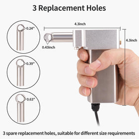 NeoKaleido Loc Machine stainless steel body ensures durability and easy cleaning.