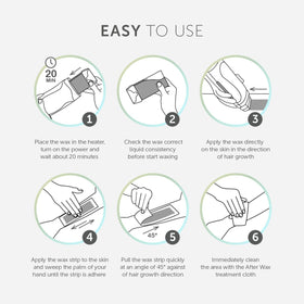 NEOMANN aftercare wipes (6-count) for post-wax skin comfort.